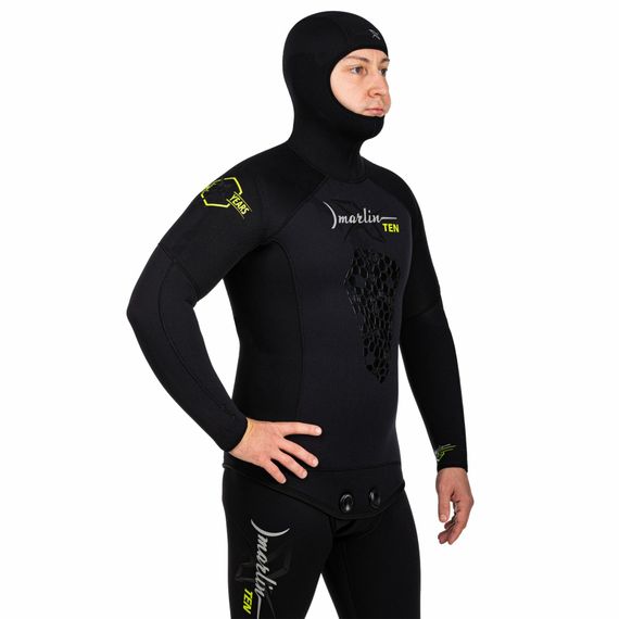 Гидрокостюм Marlin TEN черный 7 мм