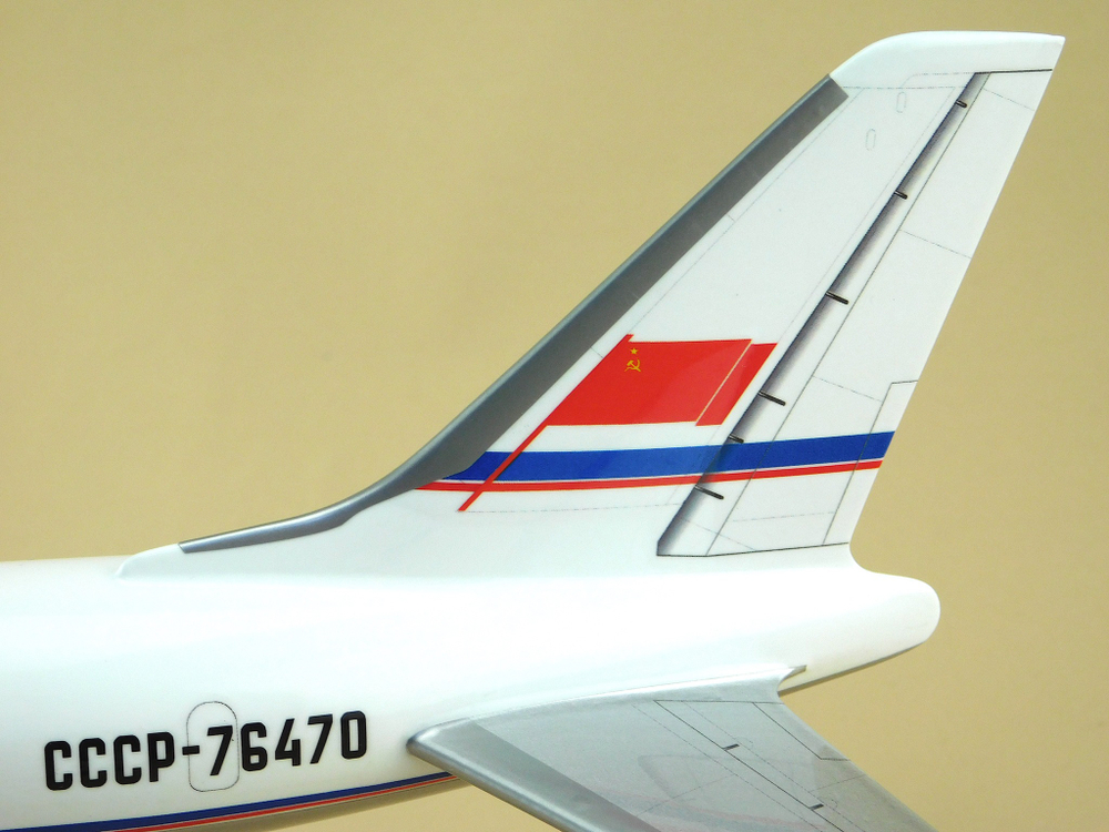Модель самолёта Ту-114 (М1:100 Аэрофлот СССР)