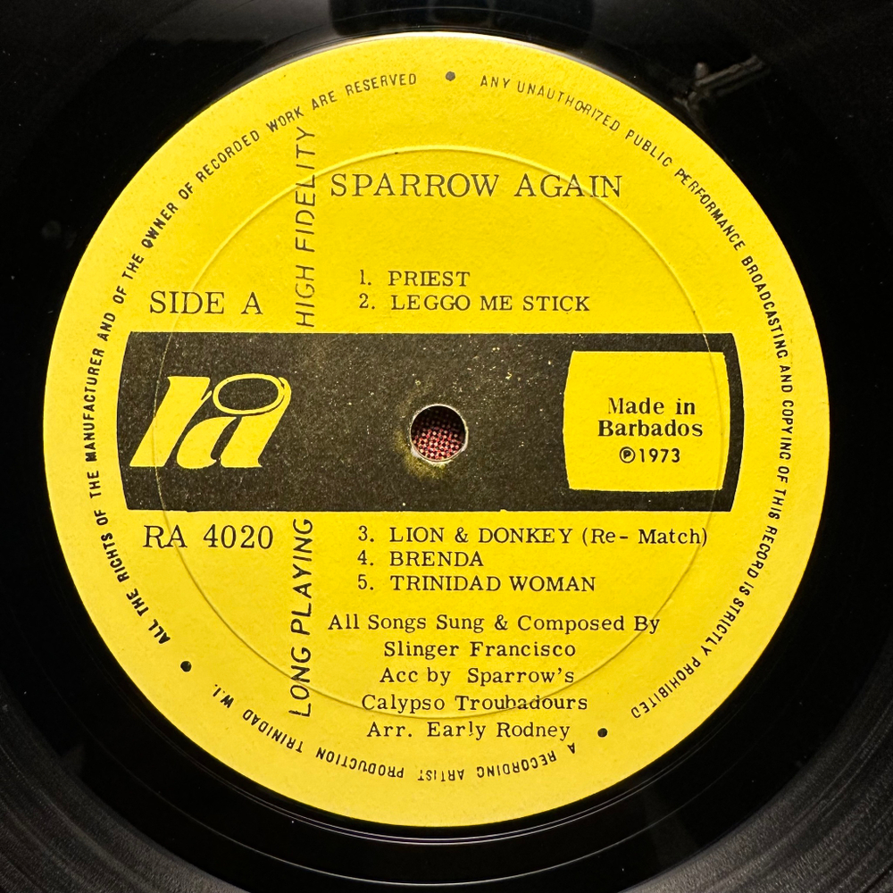 Mighty Sparrow - Knock Dem Down (Барбадос 1973г.)