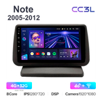 Teyes CC3L 9"для Nissan Note 2005-2012