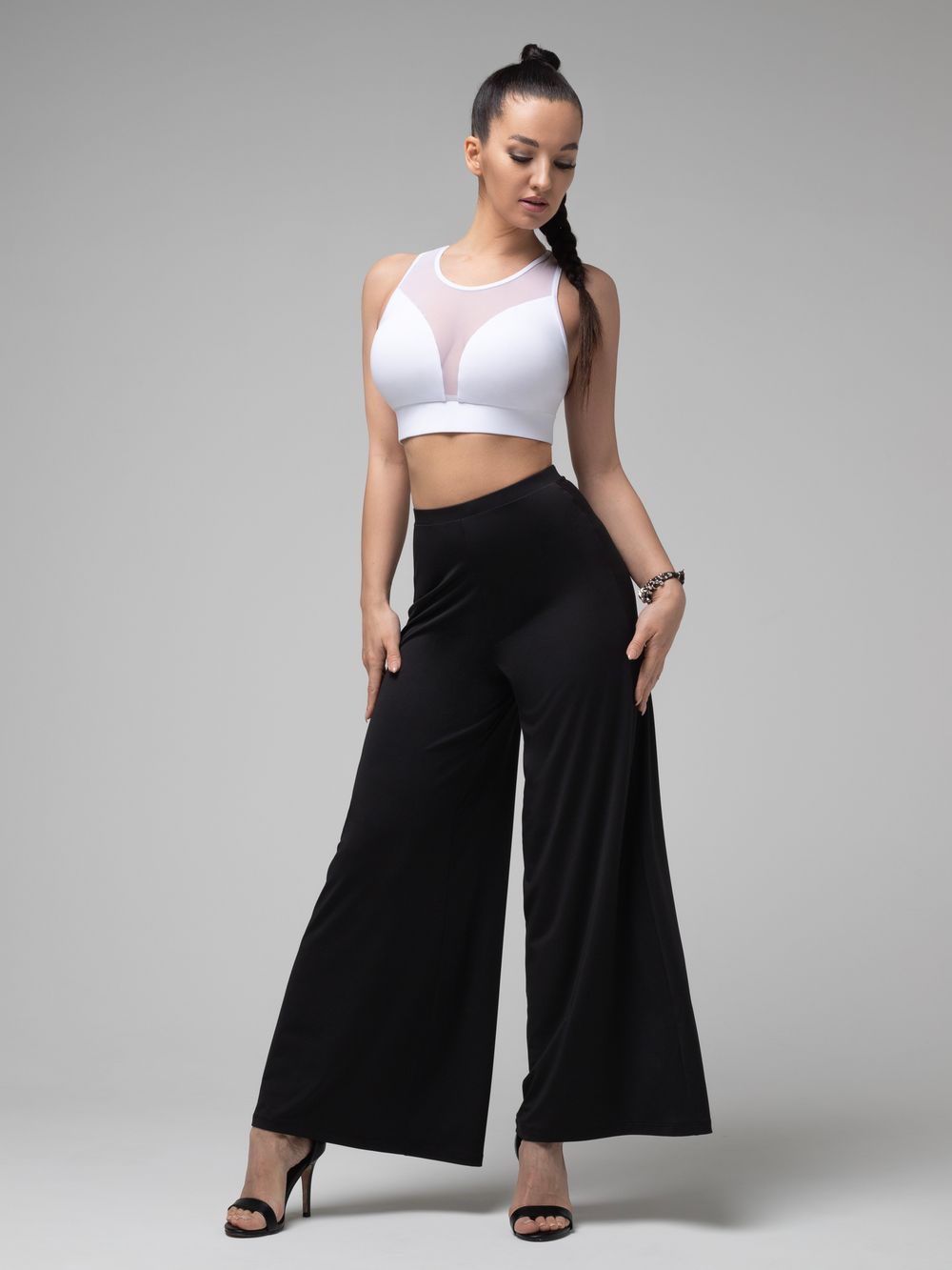 Palazzo Dance trousers "Classica", Black