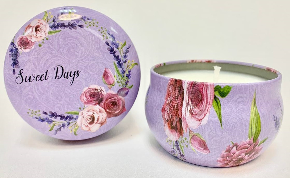 Массажная SMART-свеча "Роза-Лимон" (70мл)