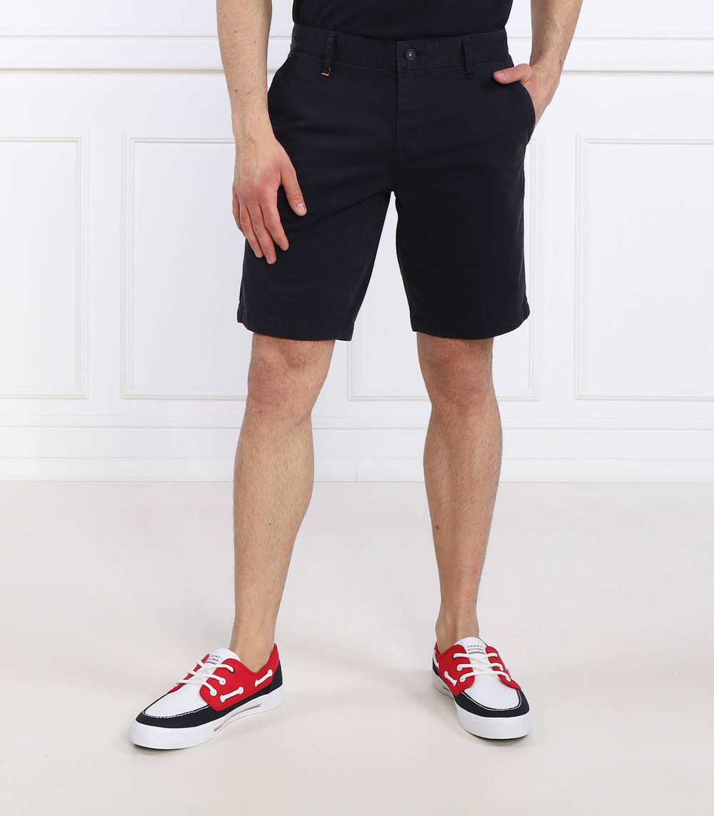 Шорты Schino-Slim-Short BOSS ORANGE - темно-синий(50489112)