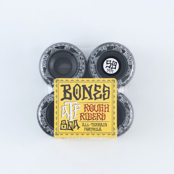 Колеса Bones Rough Rider Runners (black) 80A артикул: - купить в магазине Дайс