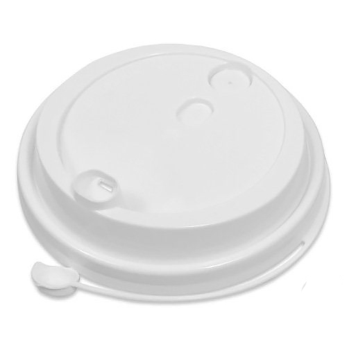 Крышка с питейником закрыв носик d-90 (1000шт) Белая (ВЗЛП)