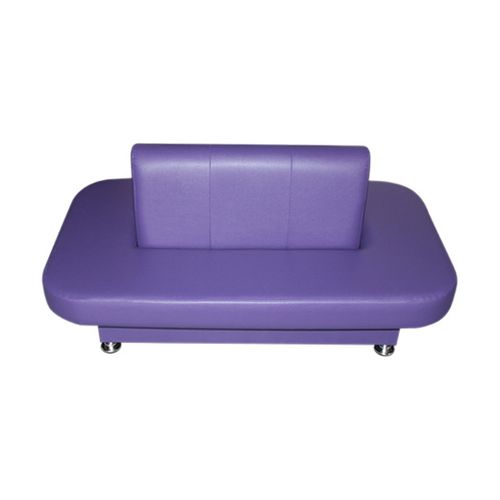 Диван круговой для раздевания (овальный) фиолетовый