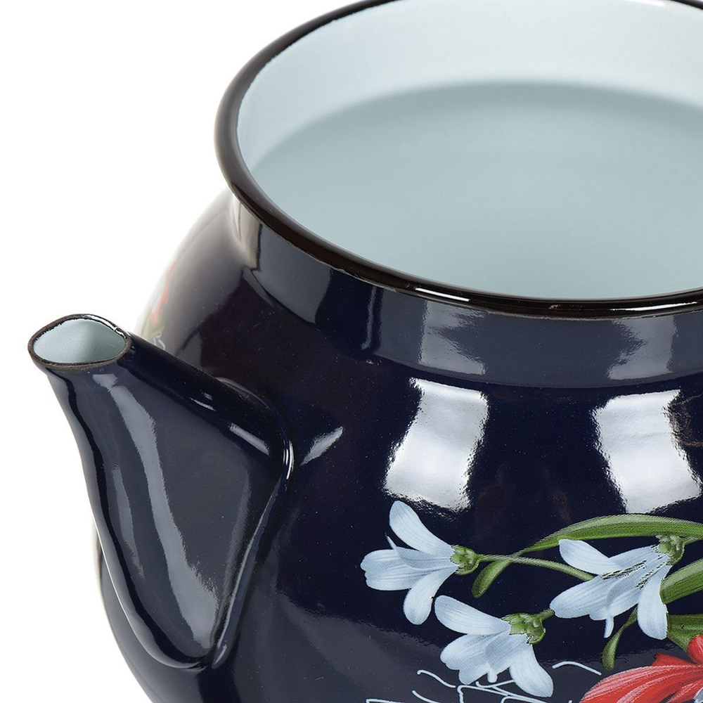 Чайник сталь, эмал, 3 л, руч консоль, Керчь, в асс, 42715-123/6-У4