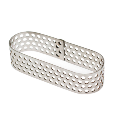 Перфорированный овал, 8 см