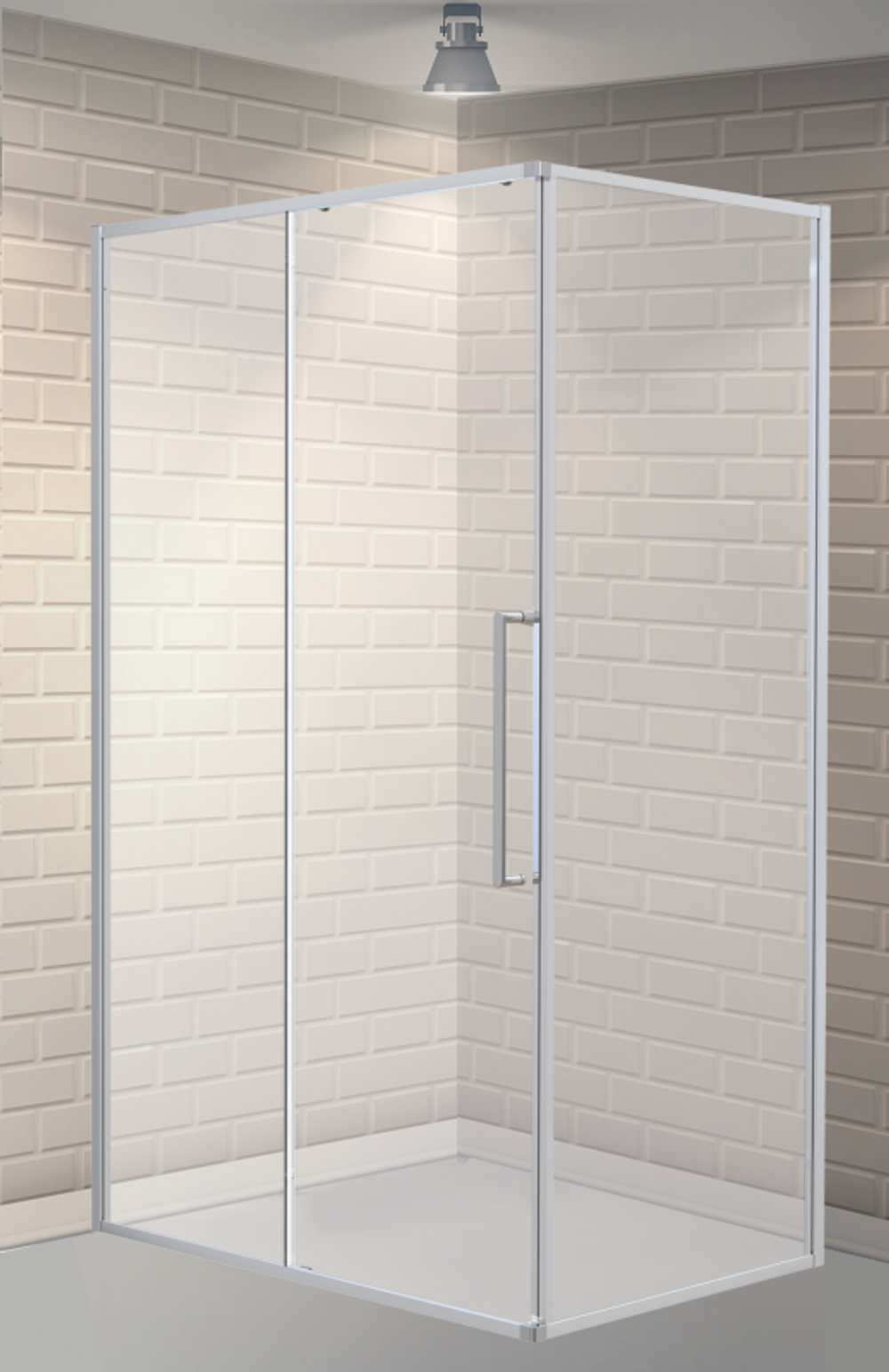 Ограждение душевое ESBANO ESS-119PS-C 110x90x195