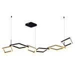 Подвесная люстра Indigo ANELLO 14034/B/6P Black V000214L