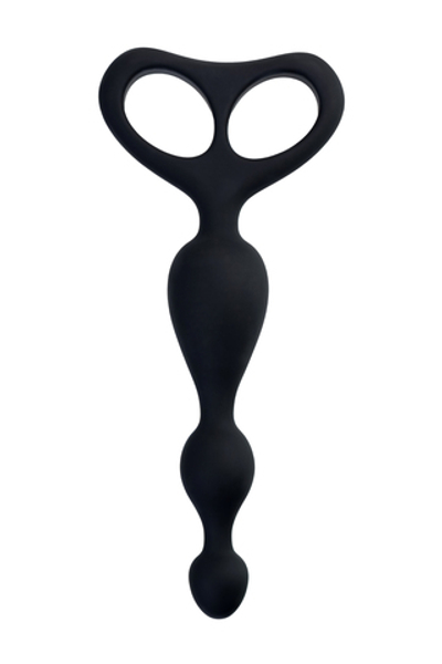 Анальная втулка Popo Aquilae черная 18 см