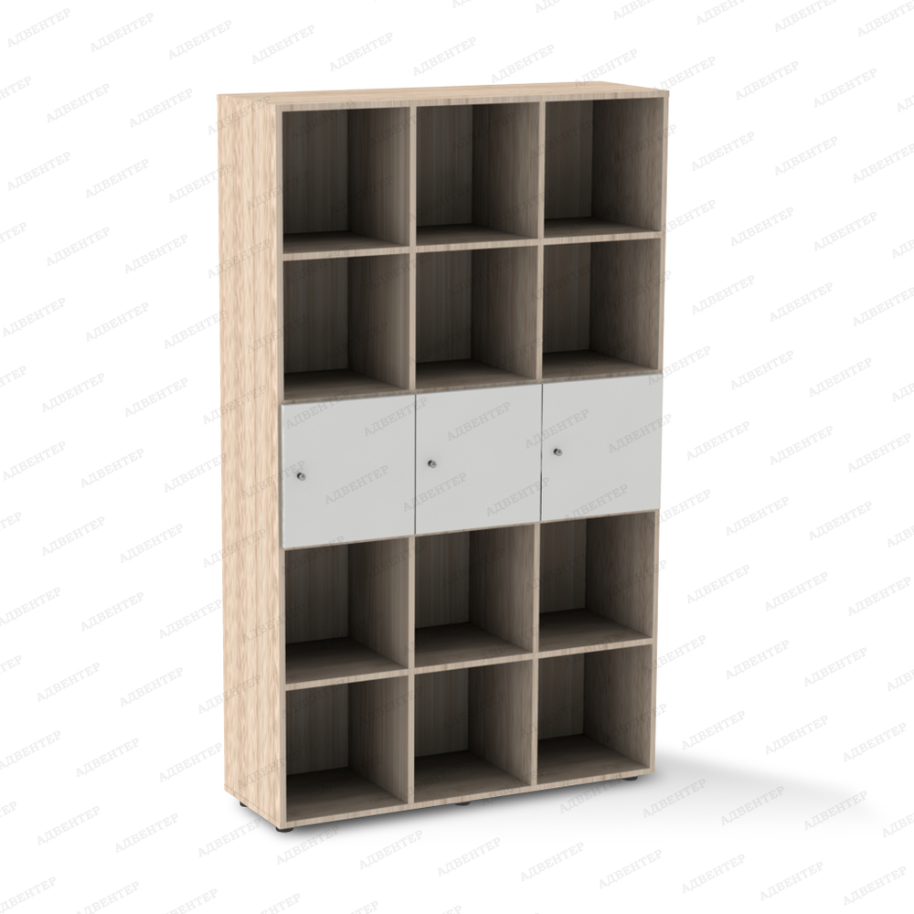 дуб сонома/белый односторонний