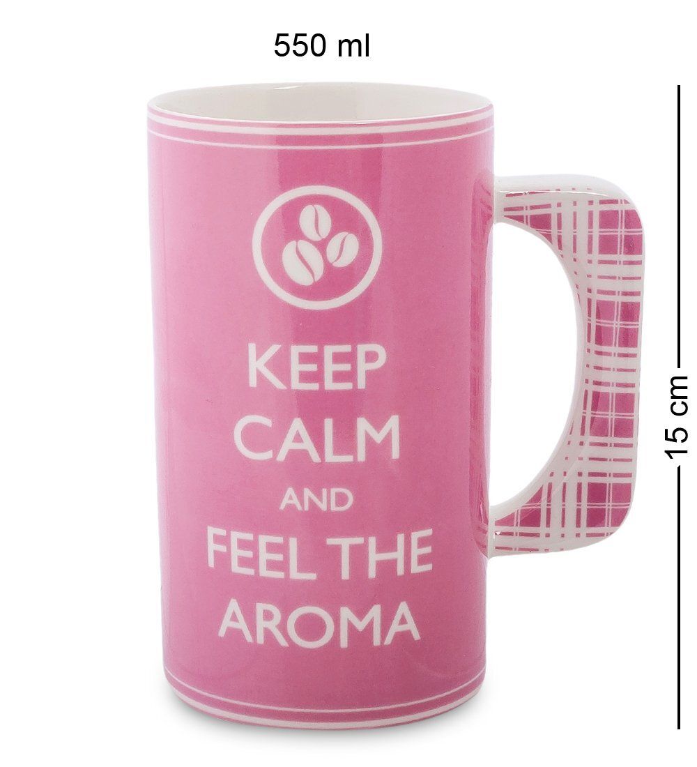 Topchoice TC-29 Кружка «Кофемания» (Keep Calm and Brew Coffee)