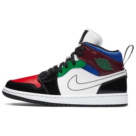Jordan Air Jordan 1 Подвесные баскетбольные мячи МИД-Топ Женские