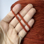 MOBY - Lineapiu’ SPA; 100% меринос; 130м/100гр; шнурок; col. 61801, цвет: оранжево-коричневый; S711