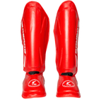 Защита голени и стопы BoyBo KNOCK OUT, IK-34 (одобрено ФКР), красный