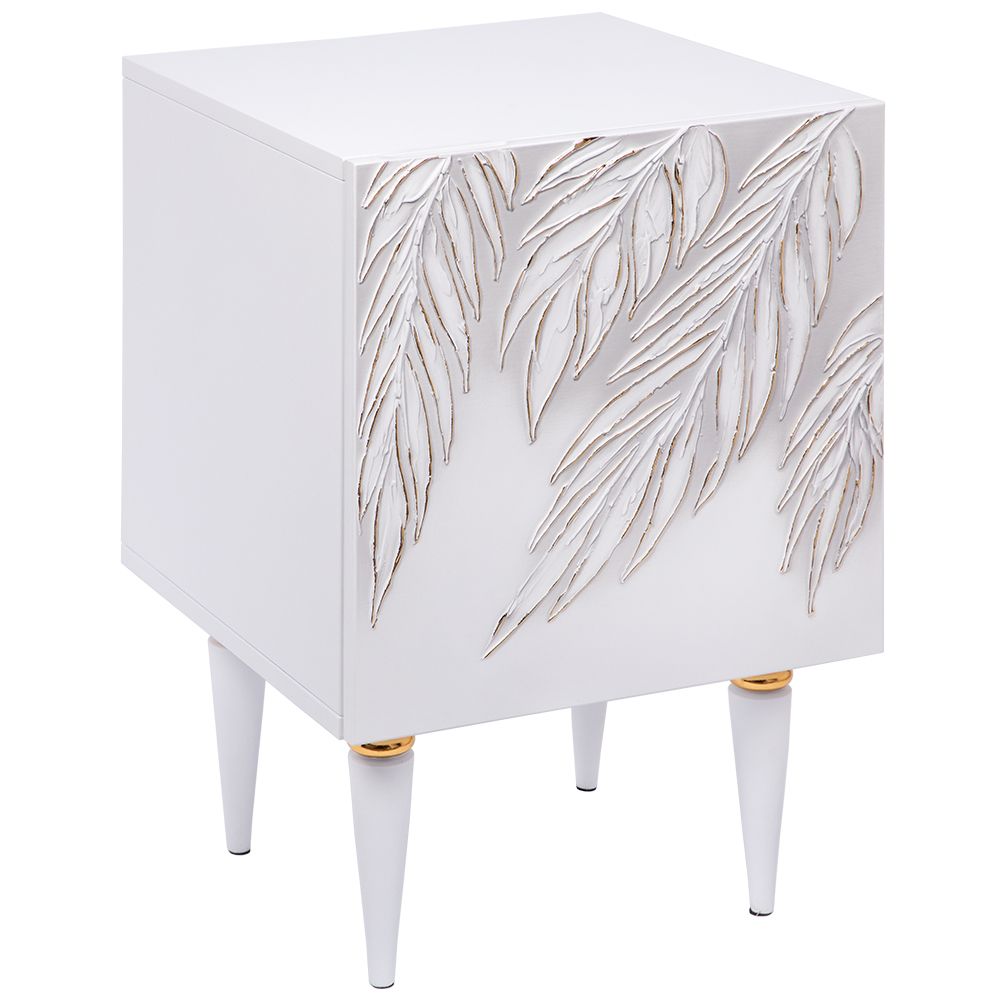 Тумба прикроватная Тропик Классика Айс Голд правая