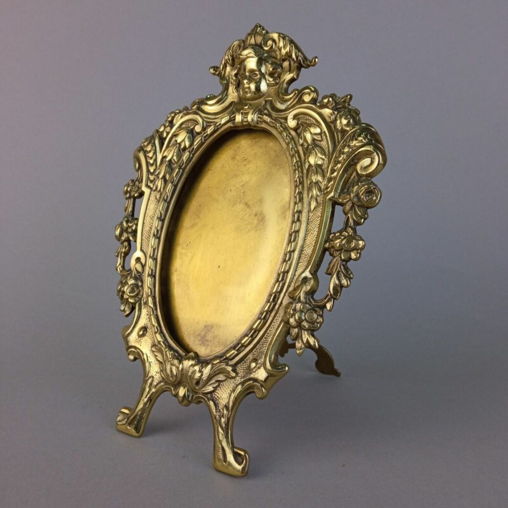 Бронзовая винтажная рамка для фотографий