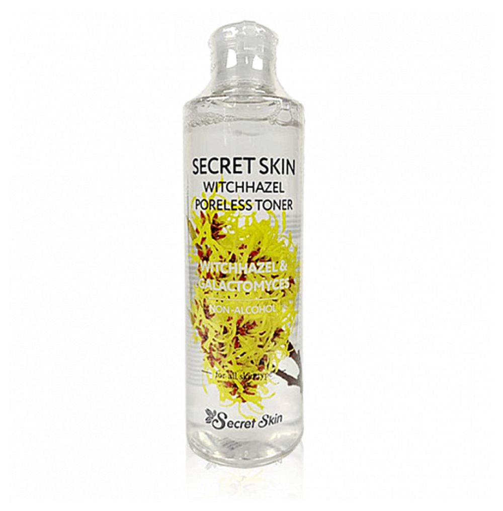 Secret Skin Тонер с экстрактом гамамелиса Witchhazel Poreless, 250 мл