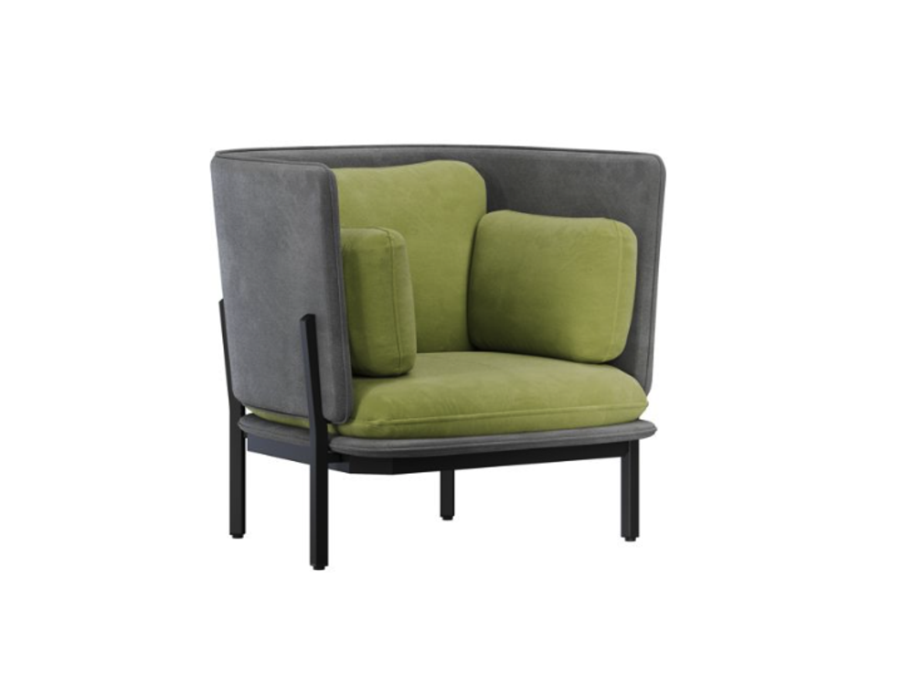 Диван одноместный с низкой спинкой СТАТО