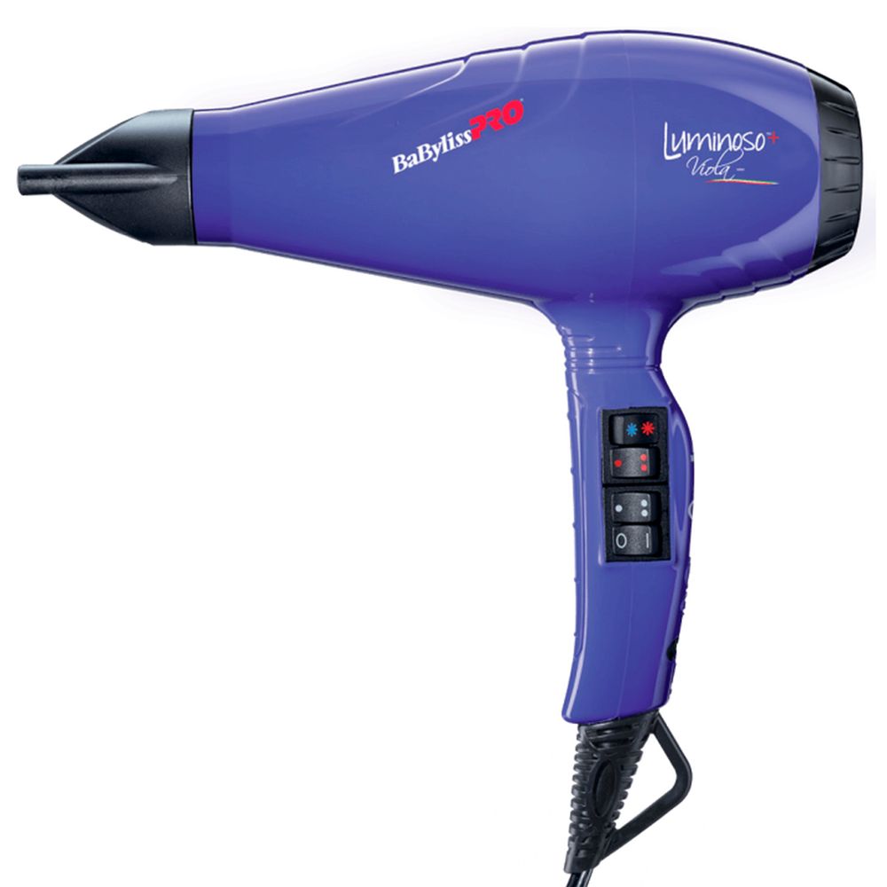 Профессиональный фен BaByliss PRO Luminoso+ Ionic Viola BAB6360IPE 2100w