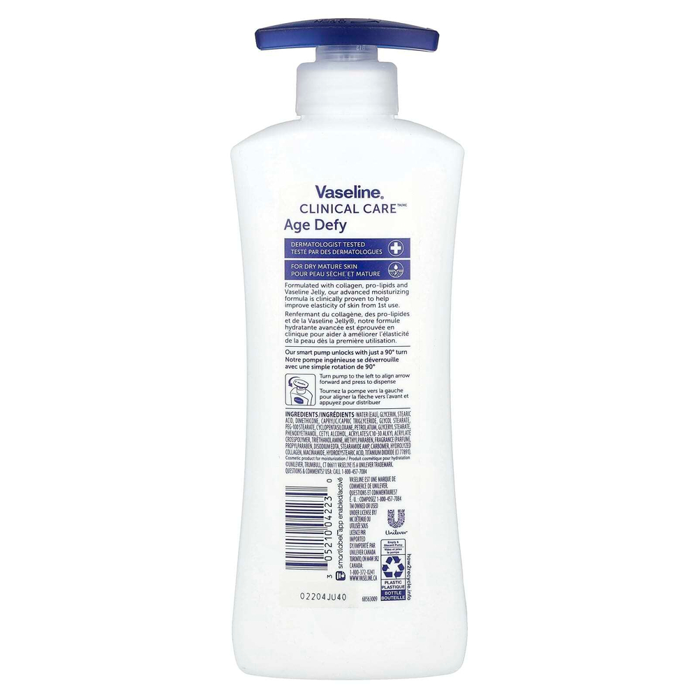 Vaseline, Clinical Care ™, Age Defy, лосьон для тела, 400 мл (13,5 жидк. унц.)