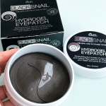 Ekel. Регенерирующие патчи под глаза с муцином чёрной улитки Black Snail Hydrogel Eyepatch