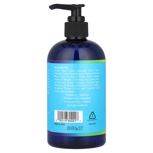 Rainbow Research, травяной шампунь с хной и биотином, для нормальных и окрашенных волос, 360 мл (12 жидк. унций)