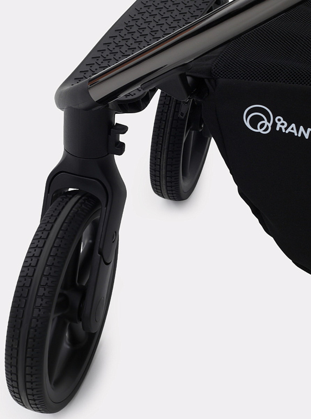 Детская коляска Rant Teo Black Chrome 2 в 1 Black