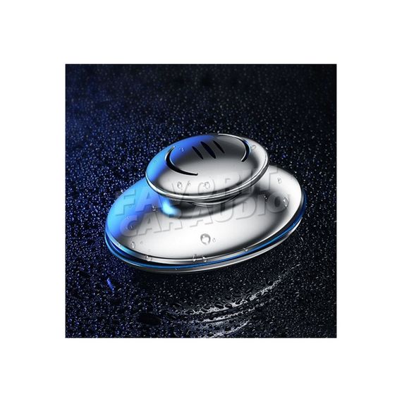 Ароматизатор Usams US-ZB042 металл торпедо серебряный