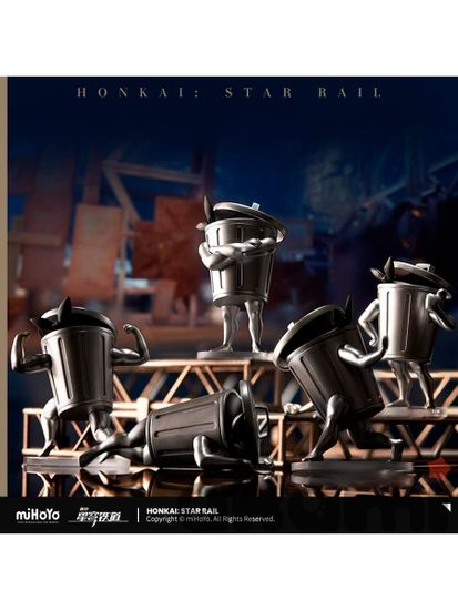 Набор Фигурок Star Rail 5 шт Королевских Мусорных Баков 6942421110682