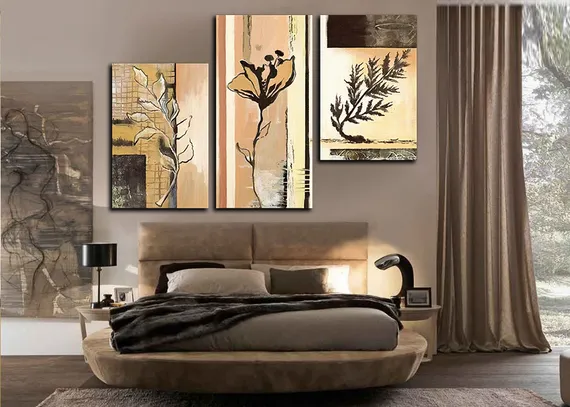 Модульная картина "Осенний монохром"