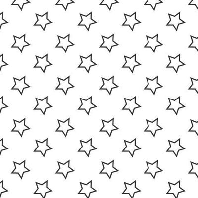 Звезды. Черные линии на белом фоне