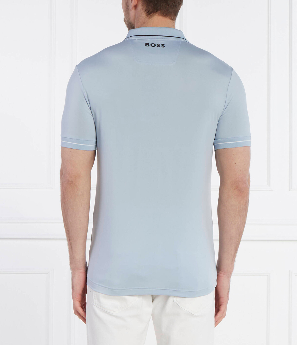 Поло Paul Pro BOSS GREEN - голубой(50506203)