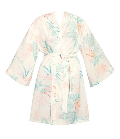 Халат Coco с длинным рукавом (Размер: M) (Цвет: пудровый)