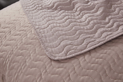 Покрывало 160х220 и наволочка 50х70 Sofi De MarkO Саванна коричневое