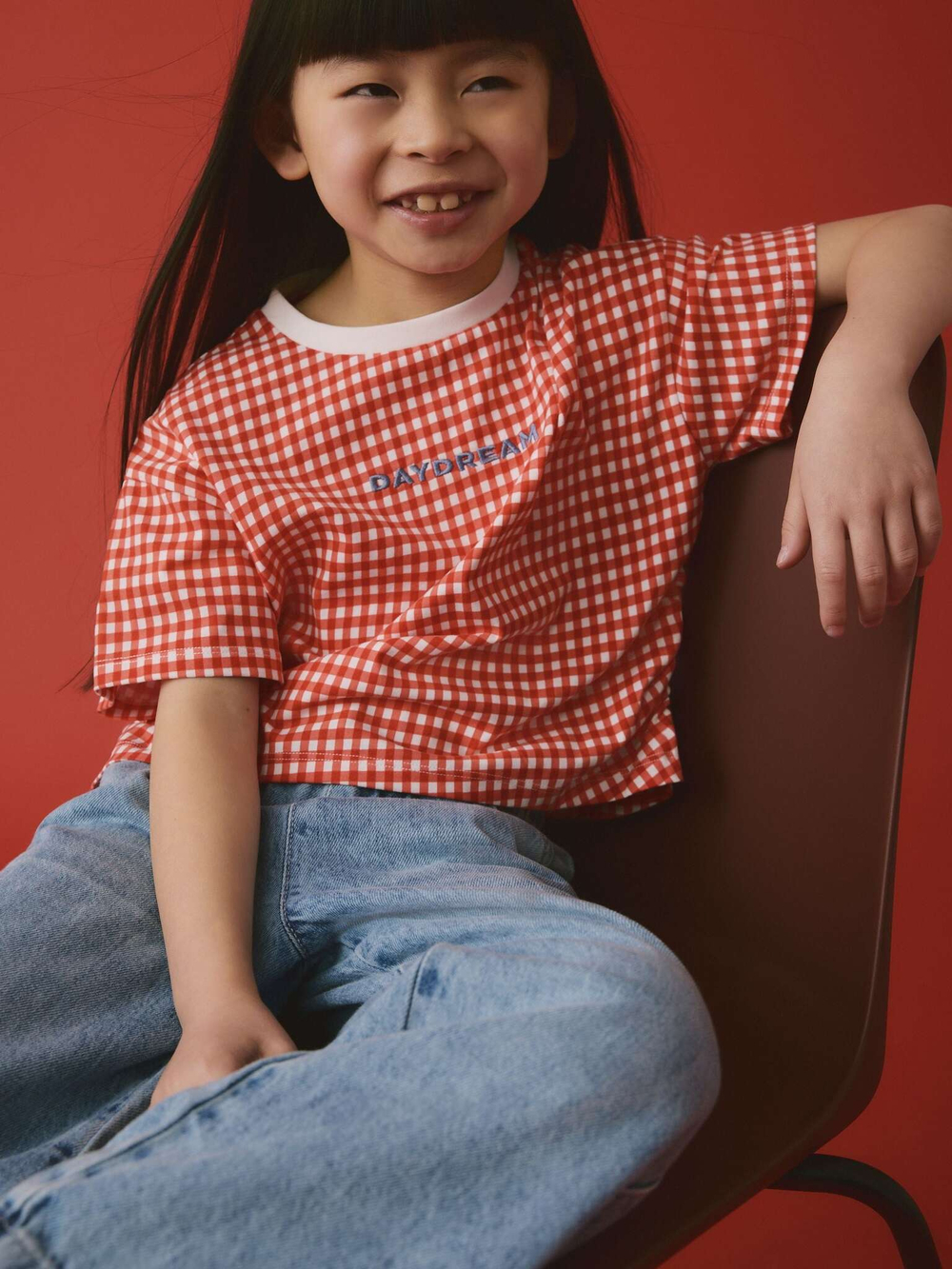 Футболка для девочки Next E44-339, 3 шт., Красный, Белый, Голубой