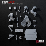 Дельта Восхождение в тени! Фигурка Delta The Eminence in Shadow