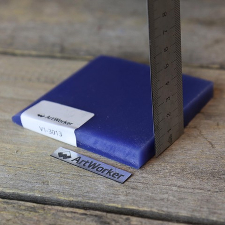 Смальта синего цвета, 200 гр, в кирпичиках V1-3013