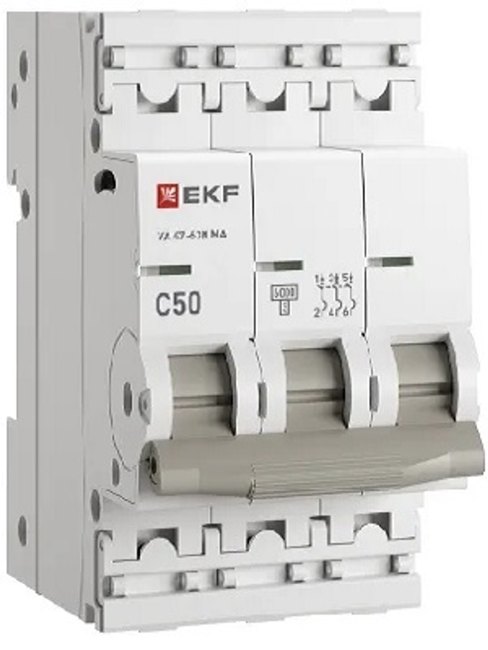 Автоматический выключатель  EKF M63MA6350C