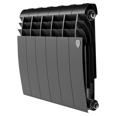 Радиатор биметаллический Royal Thermo BiLiner 350 Noir Sable 6 секций