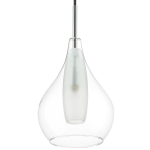 803031 Подвес PENTOLA 1х25W G9 ХРОМ/ПРОЗРАЧНЫЙ