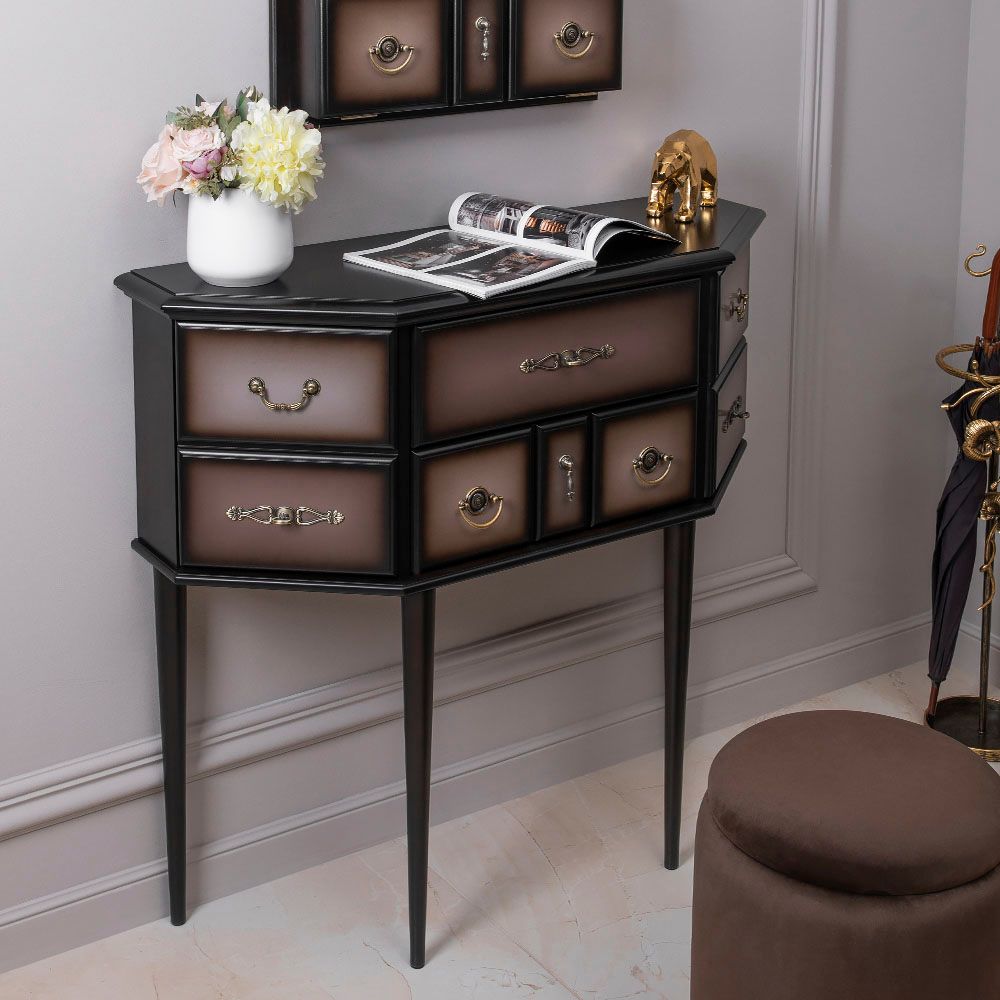 Консоль Пандора Орех Оберджин Шоколад