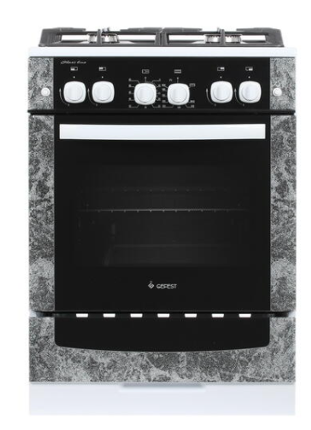 Плита газовая GEFEST 6500-02 0113 (бел.мрамор)