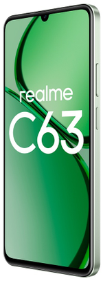 Смартфон Realme C63 6 ГБ/128 ГБ зеленый