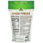 NOW Foods, Real Food, порошок рожкового дерева, 340 г (12 унций)