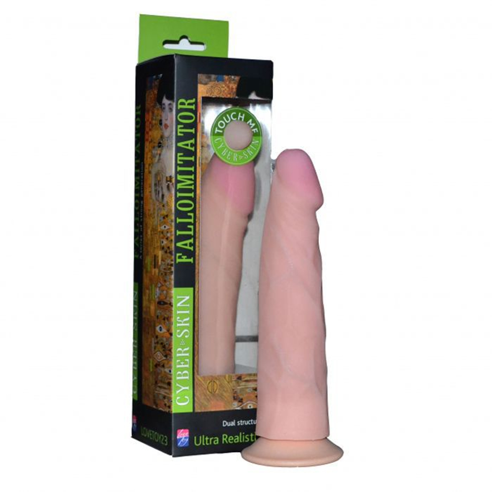 Фаллоимитатор ART-Style №30 – на присоске, неоскин, 20,5 см