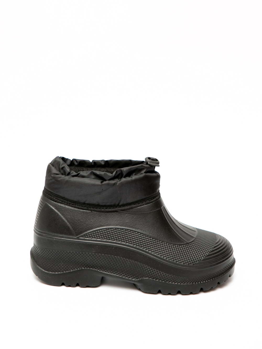 Галоши мужские с надставкой, утепленные (116мн), черный