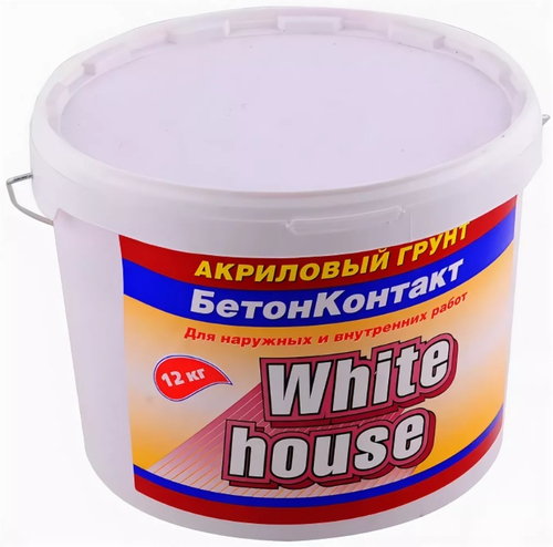 Грунтовка Бетонконтакт 12 кг White house