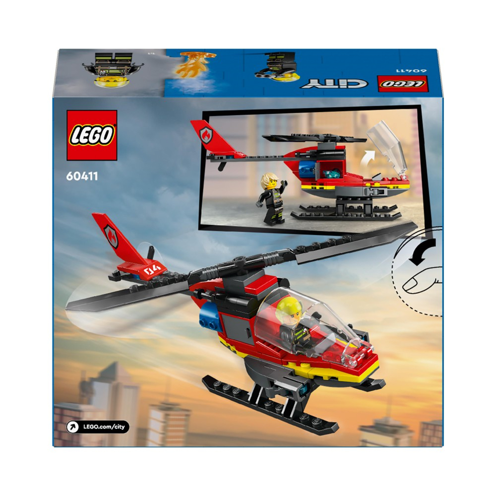 LEGO City - Пожарный спасательный вертолет 60411